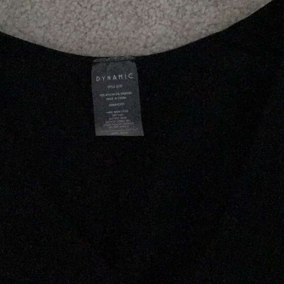 black ribbed bodysuit from dynamic - Picture 2 of 2